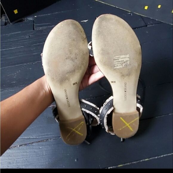 Lucky Brand Lace Up Flats - Picture 4 of 8